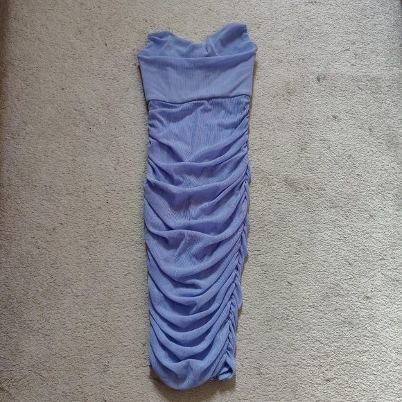 x REVOLVE India Midi Dress in Periwinkle - Picture 4 of 9